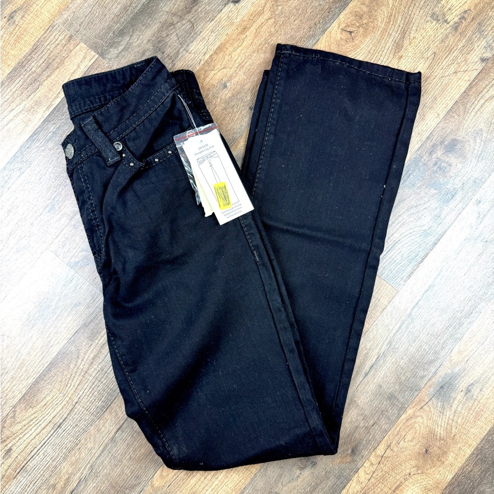 Reba  Black Denim Jeans Size 4 - Picture 7 of 7